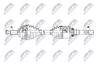 NTY Antriebswelle NPW-RE-245 Passend FüR Nissan Opel Renault