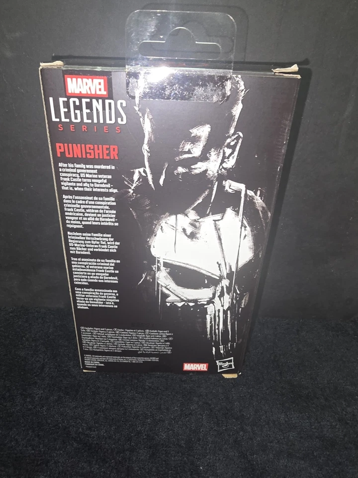 Marvel Legends Punisher Daredevil Born Again 2025 Frank Castle Disney+ Nuevo Foto 4 de 4