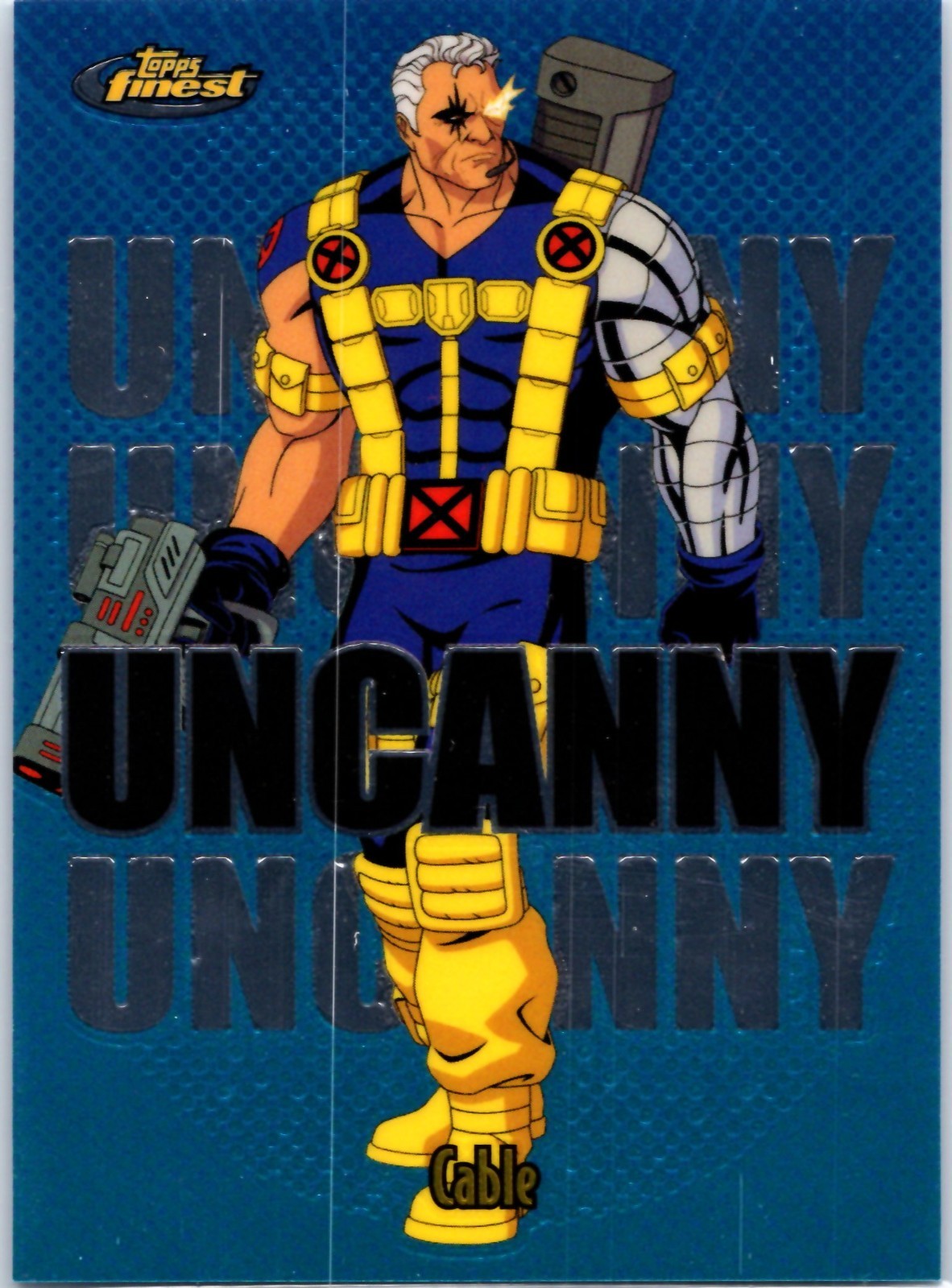 2025 Topps Finest X-Men '97 CABLE Uncanny #99 NOCO