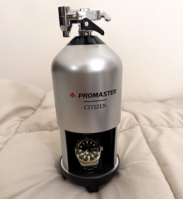 Citizen Promaster Automatic Diver 200m Black Dial Stainless Steel Day/Date Box