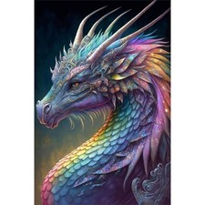 Dragon Diamond Painting Kits for Adults, 5D Dragon Diamond Art Kits for Adult