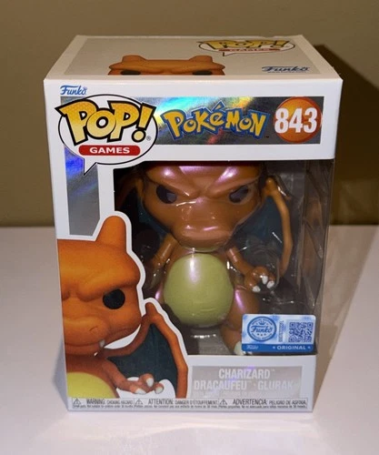 Funko Pop! Games Pokemon Pearlescent Charizard #843 Pokemon Center