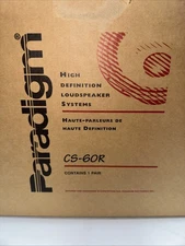 PARADIGM CS-60R V.3 In Wall, In Ceiling Speaker PAIR / NEW, OPEN BOX