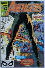 Avengers #315 Direct Edition 1990 Marvel Comics VF+ Sleeve & Board
