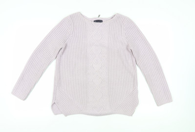 Marks & Spencer Pullover Pulli Damen Elfenbein UK 10
