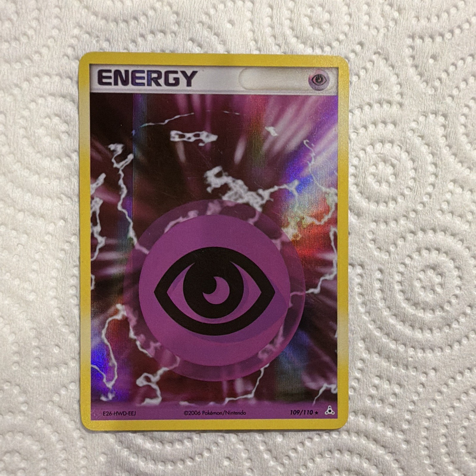 Pokemon TCG Psychic Energy 109/110 Holon Phantoms Reverse Holo Rare 2006