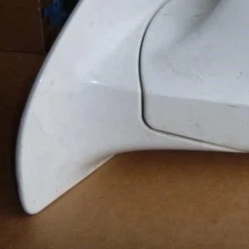 2002-2007 Buick Rendezvous Left Driver LH Side View Power Mirror Door White Oem - Image 3 of 4