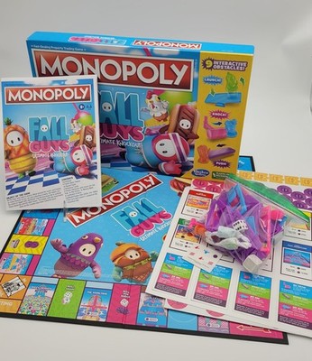 Monopoly Fall Guys Ultimate Knockout Edition Hasbro 2022 100% Complete VGC