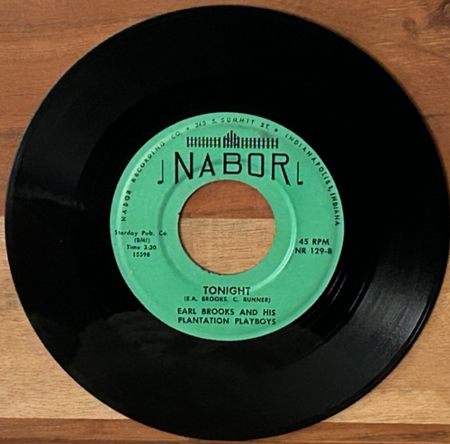 Hear LONESOME IN Death Row Murder 45 EARL BROOKS Thirteen Minutes 60's NABOR EX+ - Picture 2 of 2