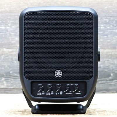 Yamaha STAGEPAS 100BTR Portable PA System 100W 3-Channel Mixer / Battery w/Box