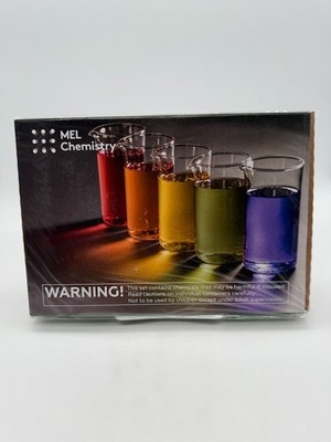 MEL Chemistry Kit Colorful Chemistry Ages 10+ New Sealed