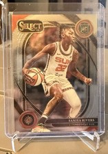 2025 Panini Select Saniya Rivers Courtside Rookie Prizm RC #224 Connecticut Sun