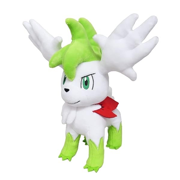 Sanei Boeki Pokemon ALL STAR COLLECTION Shaymin Sky Form Small Plush Toy W24 FS