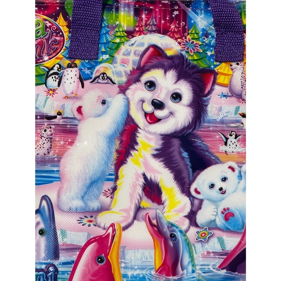 Lisa Frank Portfolio Set - Husky, Osos Polares, Pingüinos - Kidcore 90s Aesthetic Foto 3 de 4