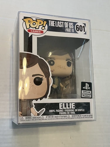 FUNKO POP! THE LAST OF US ELLIE #601 WITH PROTECTOR* DAMAGED BOX