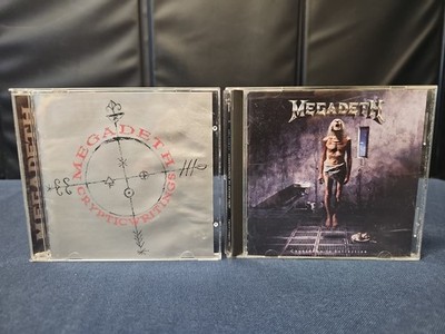 Megadeath Cryptic Writings + Countdown to Extinction 2 CD   