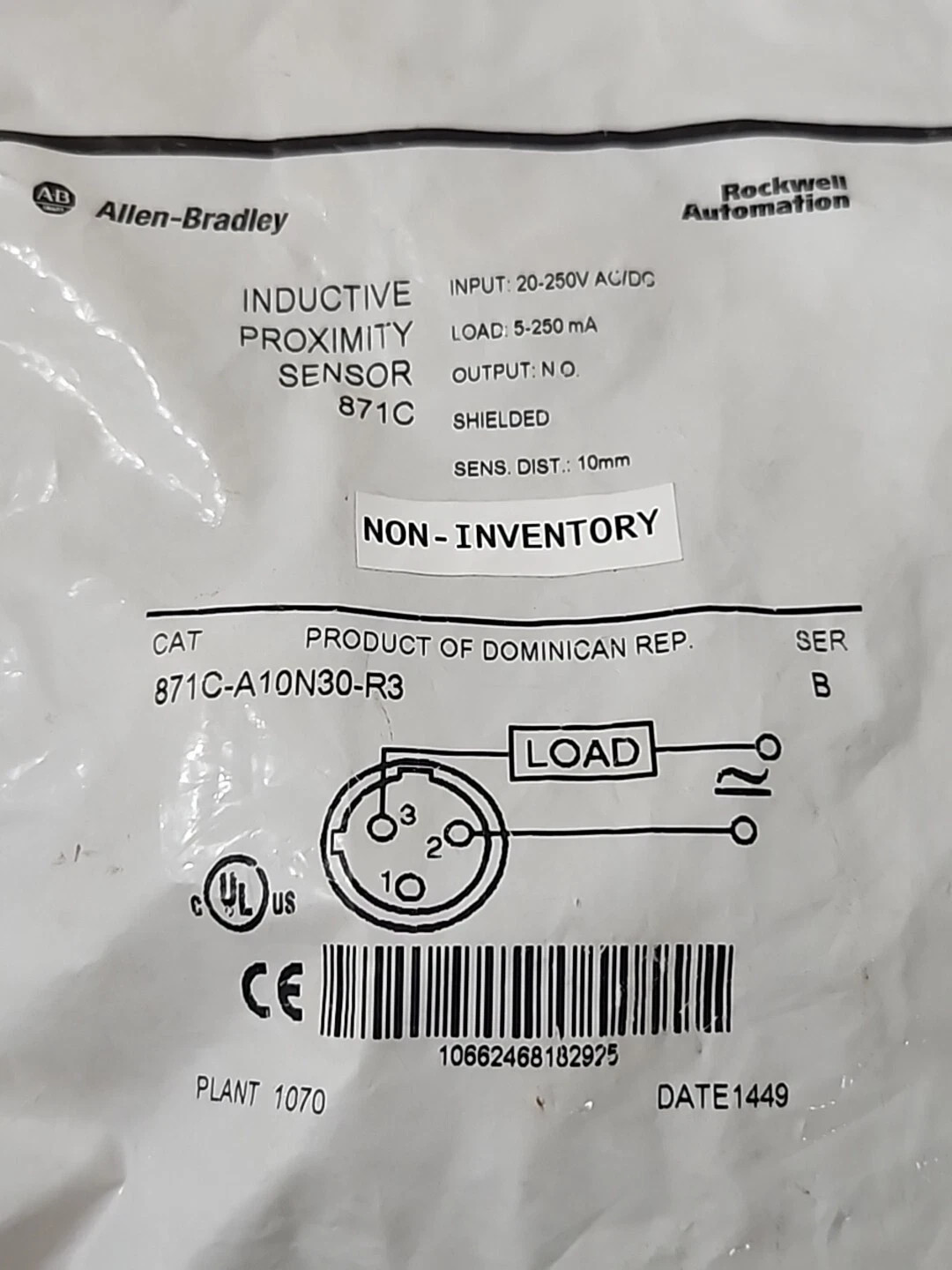 871c-a10n30-r3 by Allen Bradley Rockwell Automation