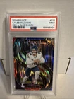 2024 Panini Select Premier Caleb Williams #114 Red & Blue Shock PSA 9 BEARS