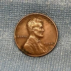 1944-S Lincoln Wheat Penny  Mint Mark Errors very weak S Mint Mark #2