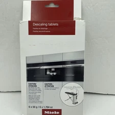 Miele Descaling Tablets for Coffee Machines, Steam Ovens, Ranges, 6... 