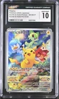 2022 POKEMON JAPANESE SCARLET & VIOLET PROMOS #001/SV-P PIKACHU CGC 10 Gem Mint