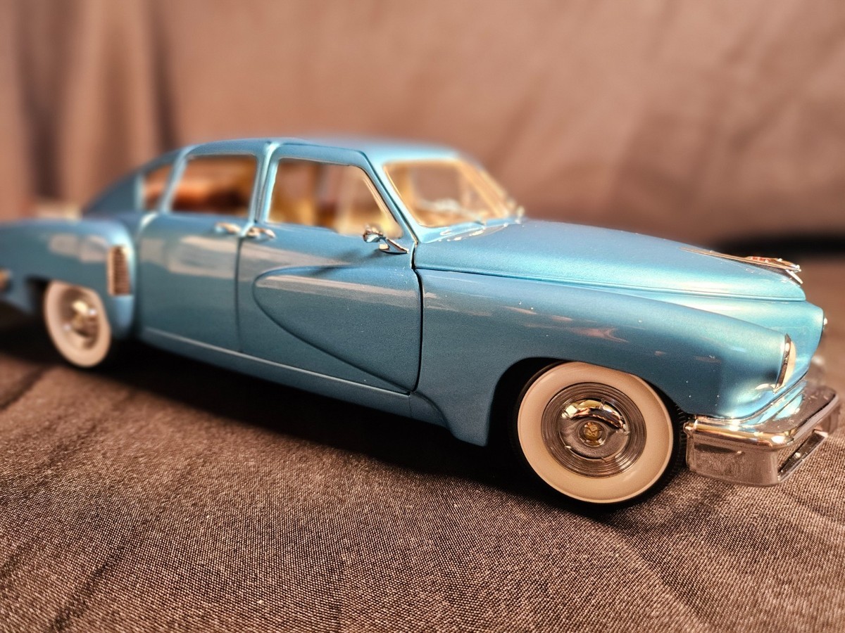 Kyosho 1948 Tucker Torpedo Blue 1:18 Scale Inv. #5994 | eBay