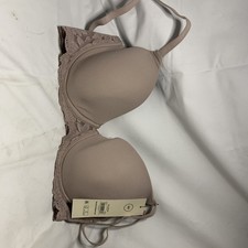 No Boundaries Women's Demi Underwire T-Shirt Bra with Sugarcup, Sizes 32 B, C, D