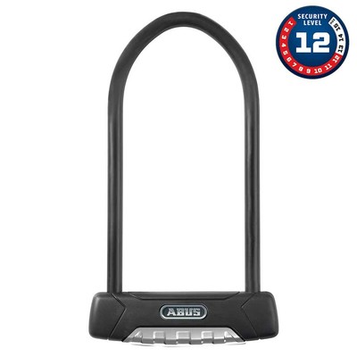 Abus, Granit Plus 470, U-Lock, Key, 12mm, 15.0cm x 23.0cm, 5.9'' x 9'', EZKF,