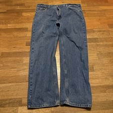 Vintage 90s Blue Denim Carhartt Jeans Workwear Men’s 40x31 USA Made