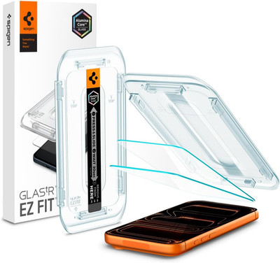 Spigen Aluminacore Tempered Glass Screen Protector [Glas.Tr EZ Fit] Designed for