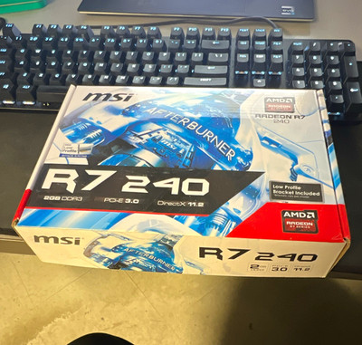 MSI AMD Radeon R7 240 2GB DDR3 PCIe 3.0 x16 Low Profile HDMI DX11.2