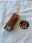 New ListingRARE Vintage Hot Wheels Redline Custom Charger Orange USA w/ Button