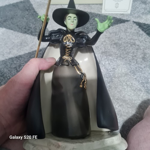 Lenox El Mago de Oz ~ Bruja Malvada del Oeste ~ Figura Coleccionable Usada en Excelente Condición - Imagen 8 de 13