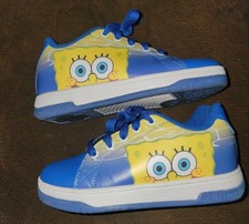 SpongeBob squarepants heelys skate shoes size youth 2 fits style small wheels