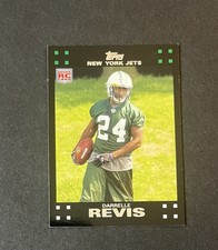 Darrelle Revis NY Jets NFL Topps #374 Rookie Football Card. rookie card picture