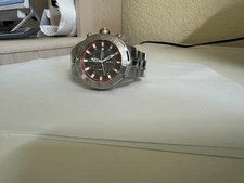 Invicta 13104 Pro Diver Chronograph Date Orange Rimmed Black Dial Watch 50mm