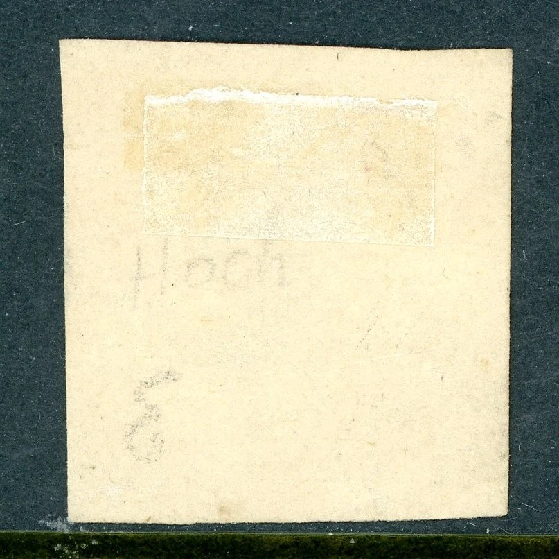 Netherlands 1852 First Issues 15¢ Orange Yellow Scott #3 VFU O471 - Image 2 of 4