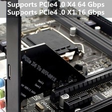 PCIe 4.0 x4x1 to SFF 8612 Host Adapter for SFF8639 Solid Disk Enhances Transfer