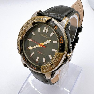 ALBA SUPER DIMENSION V721 Quarzuhr 10ATM Water Resistant Retro