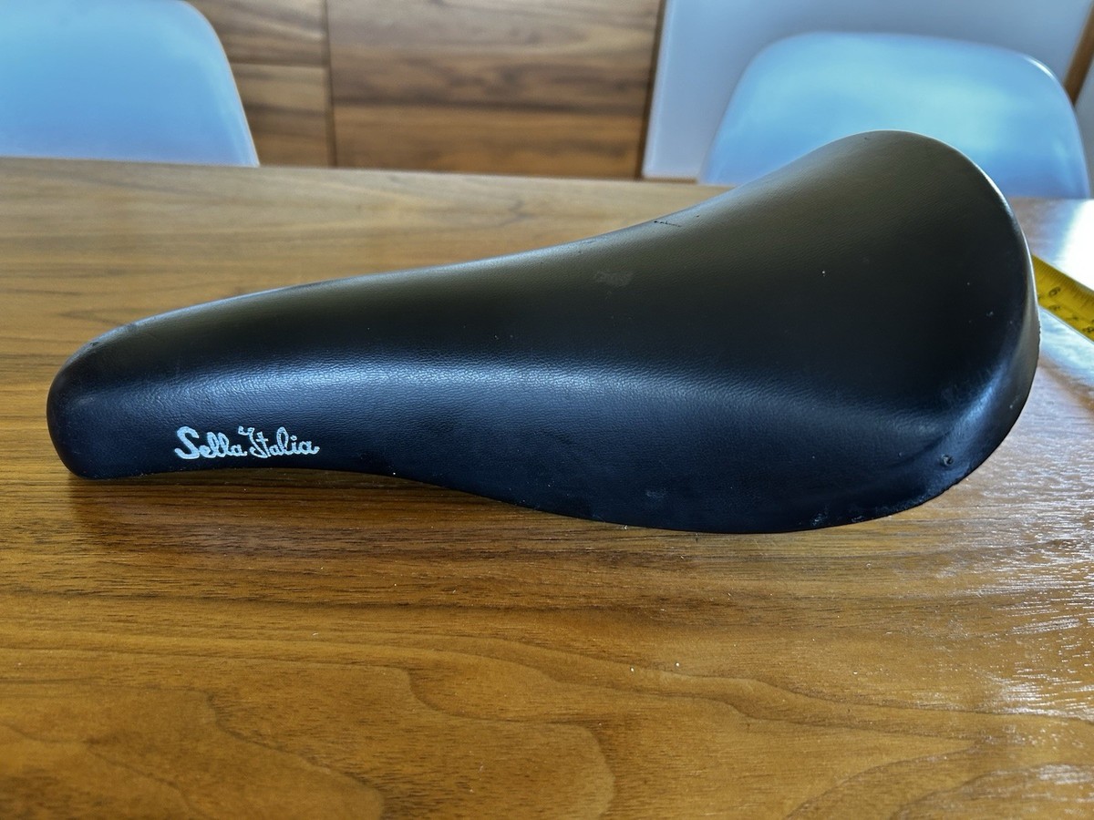 Vintage Selle Italia Bianchi Saddle Black | eBay