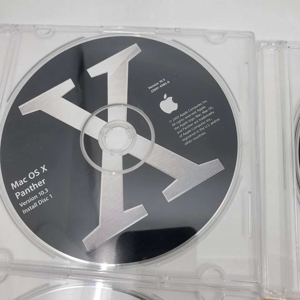 Lot Of 6 Apple Mac Discs, OS X Panther, Xcode Tools, Developer Tools, iPhoto - Image 2 of 4
