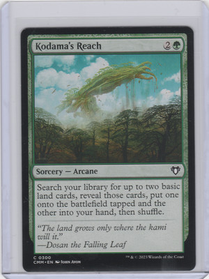 Kodama's Reach Commander Masters Regular