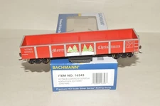 HO scale Bachmann Silver Series Christmas Holiday train TRACK CLEANING gondola