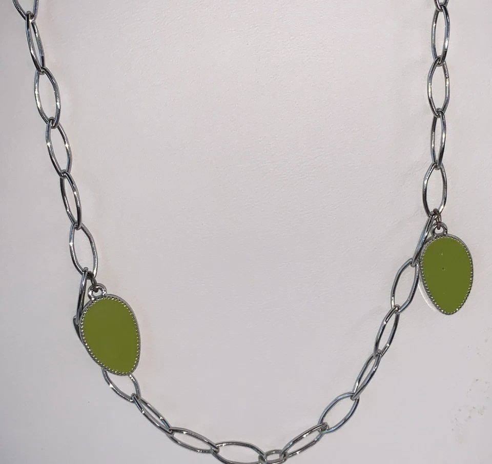 Dijes colgantes de plata y tréboles de 4 hojas esmalte de doble cara-azul verde turquesa Foto 2 de 4