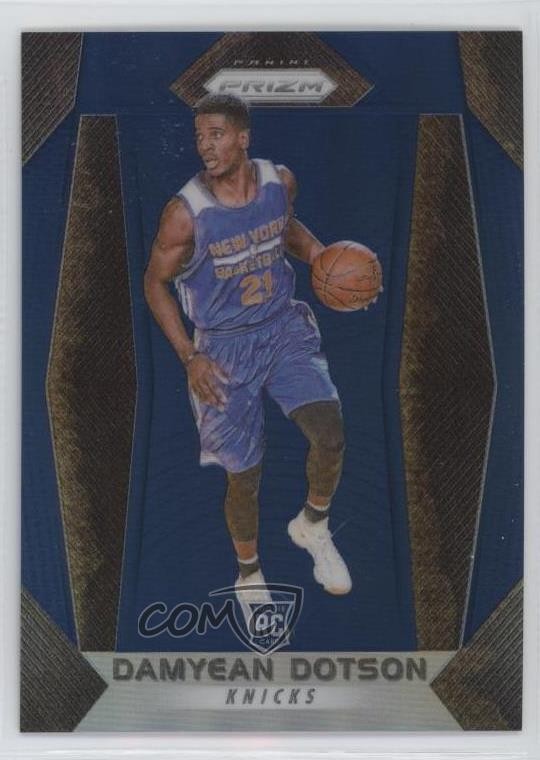 2017-18 Panini Prizm Blue Prizm 24/199 Damyean Dotson #272 Rookie RC 1e1e