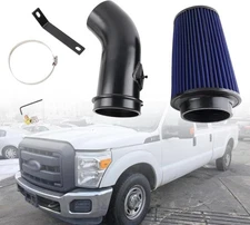 6.7L Cold Air Intake Pipe Kit with Oiled Filter, 4" Air Intake System