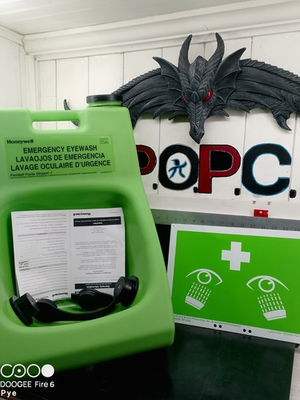 #ad Honeywell Fendall Porta Stream 1 Gravity Fed 6gl Emergency Eyewash Station $102.95