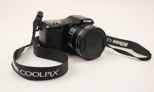 Nikon COOLPIX L100 10MP fotocamera digitale - zoom ottico 15x testato funziona