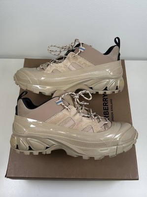 Size 42 (9 US) - Burberry Arthur Low-Top Monogram 'Beige Brown'