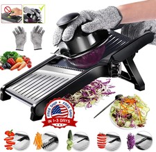 Rebanador de mandolina para cocina de acero i...